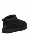 Угги женские UGG Classic Ultra Mini Shearling, черный - фото 8