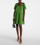 Мини-платье Helena из хлопка Velvet, Grass - фото 2