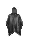 Легкое пончо от дождя Splashmacs, черный - фото