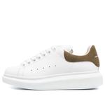 Кроссовки oversized sneaker 'white khaki' Alexander Mcqueen, белый - фото