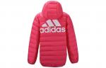 Детский пуховик Adidas, розовый - фото 2