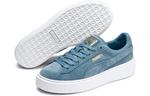 Кроссовки suede platform blue Puma, синий - фото 3