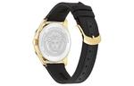 VERSACE Часы New V Circle 36mm, Black - фото 5