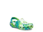 Сабо Crocs Classic Glow Marbled — детские, разноцветные - фото