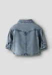 Рубашка Name It, Medium Blue Denim - фото 2
