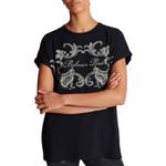 Футболка Signature Paisley BALMAIN, черный - фото 5