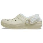 Классические клоги unisex beige Crocs, бежевый - фото