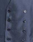 Жилет, сшитый на заказ Angelo Nardelli, синий - фото 4