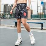 BKCXZICE Спортивные шорты унисекс черные - фото 9