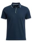 Ombre Поло в темно-синем цвете - фото