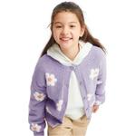 Детский свитер Gap, фиолетовый - фото 6