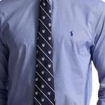 Polo Ralph Lauren Мужская синяя рубашка - фото 4