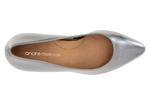 Туфли Andre Assous Wynne Pump, Silver Metallic Leather - фото 6