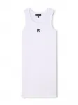 Платье с логотипом Dkny Kids, белый - фото 3