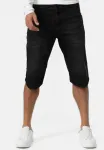 Джинсовые шорты Indicode Jeans, Black - фото