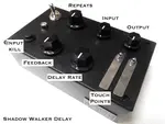 ИСПРАВЛЕННЫЙ RC ЦЕПЬ 'SHADOW WALKER' DUB ECHO DELAY ЭФФЕКТЫ + ЗВУКОВОЙ ГЕНЕРАТОР Resonance Circuits - фото 2