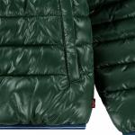 Куртка Levi´s Sherpa Lined MDWT Puffer, зеленый - фото 4