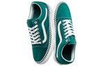 Кроссовки Vans Check Foxing Old Skool Green - фото 3