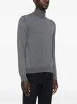 Шерстяной свитер с высоким воротником TAGLIATORE, серый - фото 3