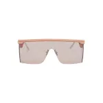 Acetate Metal Irregular Shape Sunglasses DIOR, розовый - фото 8
