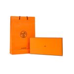 HERMES Кашемировый шарф из кожи, Brown - фото 4