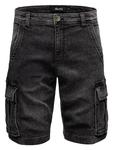 Джинсовые шорты REPUBLIX, черный - фото