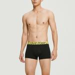 Мужские трусы Calvin Klein, цвет Black yellow edge - фото 2