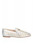 Лоферы Tod'S, серебро - фото