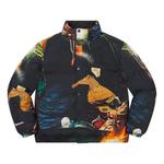 Куртка Supreme Firecracker Down Jacket 'Black Yellow', черный - фото 3