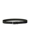 Ремень Massimo Dutti Belt, Black - фото