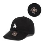 Хлопковая бейсболка унисекс MLB, черный - фото 4