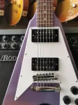 Epiphone Kirk Hammett 1979 Flying V 2024 - Фиолетовый Металлик - фото 8
