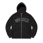Толстовка Supreme Reverse Patchwork Zip Up Hooded Sweatshirt, Black - фото