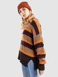 Вязаный свитер Passenger Reflection Stripey Jumper Strickpullover, toffee brown multi stripe - фото 5