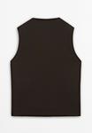 Топ SLEEVELESS Massimo Dutti, охра - фото 7