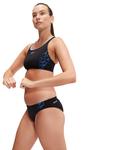 Комплект бикини Eco+ Placem Speedo, цвет schwarz/hellblau/blau - фото 2