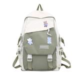 Рюкзак унисекс Banyanu, Синий + значок - фото