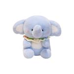 BEIKEMIXUE Плюшевая кукла Bib Blue Elephant высота 28см/40см - фото