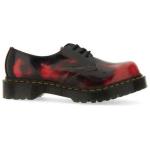 Dr.Martens 1461 Бекс Оксфорд «Черно-красный» - фото 3