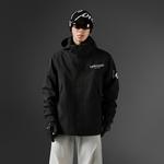 Ветровка унисекс Kawasaki, серо-зеленая - фото 4