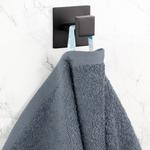Полотенца набор  Zollner, серый - фото 4