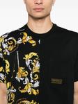 Versace Jeans Couture футболка с принтом Barocco, черный - фото 4