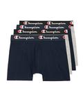 Боксеры Champion Authentic Athletic Apparel Boxer shorts, цвет Navy/mottled grey - фото 2