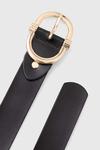 Кожаный ремень Answear Lab, черный - фото 3