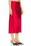 Юбка миди из шелка chana Eaves, красный - фото 2