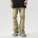 Джинсы унисекс Xinyinsu, желтый - фото 10