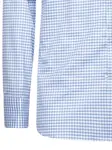 Клетчатая хлопковая рубашка D4.1, синий - фото 3