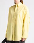 Рубашка Balenciaga, желтый - фото 4
