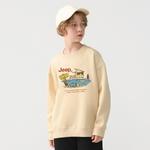 Свитшот школьный Jeep, цвет хиттер грей - фото 7