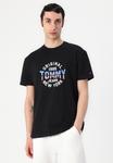 Футболка с принтом USA CIRCLE GRAPH TEE Tommy Jeans, черный - фото 4